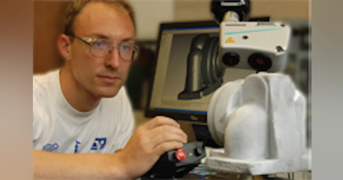 High-Precision Scanner for Measuring Complex Cast Structures | Foundry ...