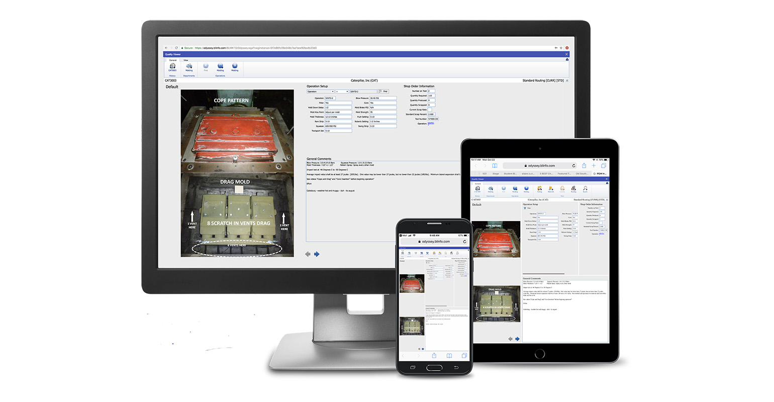 B&L Info Systems Odyssey, desktop, tablet, handheld device