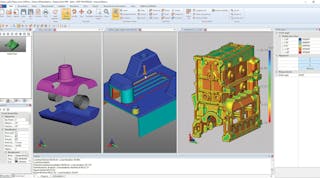 Analytical functions like draft-angle analysis and part splitting can help manufacturers determine the complexity of a cast part, and reveal insights to design revisions.