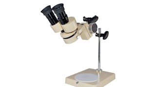 The RX-3 stereo microscope has a binocular tube with Diopter adjustment of +2 and variable, interpupillary adjustment.