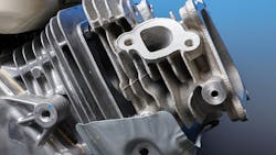 A cylinder head cast by Eck Industries using the new CeAl alloy and tested at ORNL A cylinder head cast by Eck Industries using the new CeAl alloy and tested at ORNL