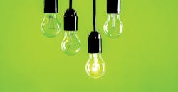 Four light bulbs Four light bulbs