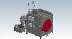 Gasbarre horizontal retort nitriding furnace Gasbarre horizontal retort nitriding furnace