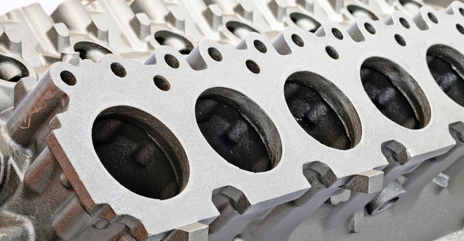 Getty aluminum engine block