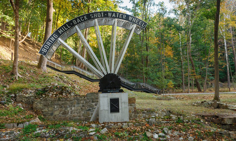 West Point Foundry, scenic sculpture