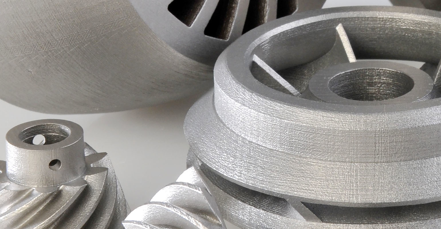 ExOne printed metal parts