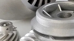 ExOne printed metal parts