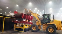 Design features adopted specifically for vibratory furnace charging — indexing, trough frames, stainless spouts, and controls — protect workers while withstanding the material impact loads and extreme heat exposure inherent to the process. Design features adopted specifically for vibratory furnace charging — indexing, trough frames, stainless spouts, and controls — protect workers while withstanding the material impact loads and extreme heat exposure inherent to the process.