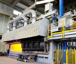 SMS An Ecomelt PS multi-chamber melting furnace, one of three Hertwich Engineering furnace designs to be installed by Otto Fuchs KG. SMS An Ecomelt PS multi-chamber melting furnace, one of three Hertwich Engineering furnace designs to be installed by Otto Fuchs KG.