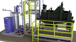RIKO recovers clay and carbon from dust collector fines, for reuse in green-sand systems. &ldquo;The generated slurry optimizes molding performance and improves casting quality,&rdquo; according to developers, at less cost and lower emissions.