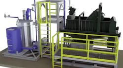 RIKO recovers clay and carbon from dust collector fines, for reuse in green-sand systems. “The generated slurry optimizes molding performance and improves casting quality,” according to developers, at less cost and lower emissions.