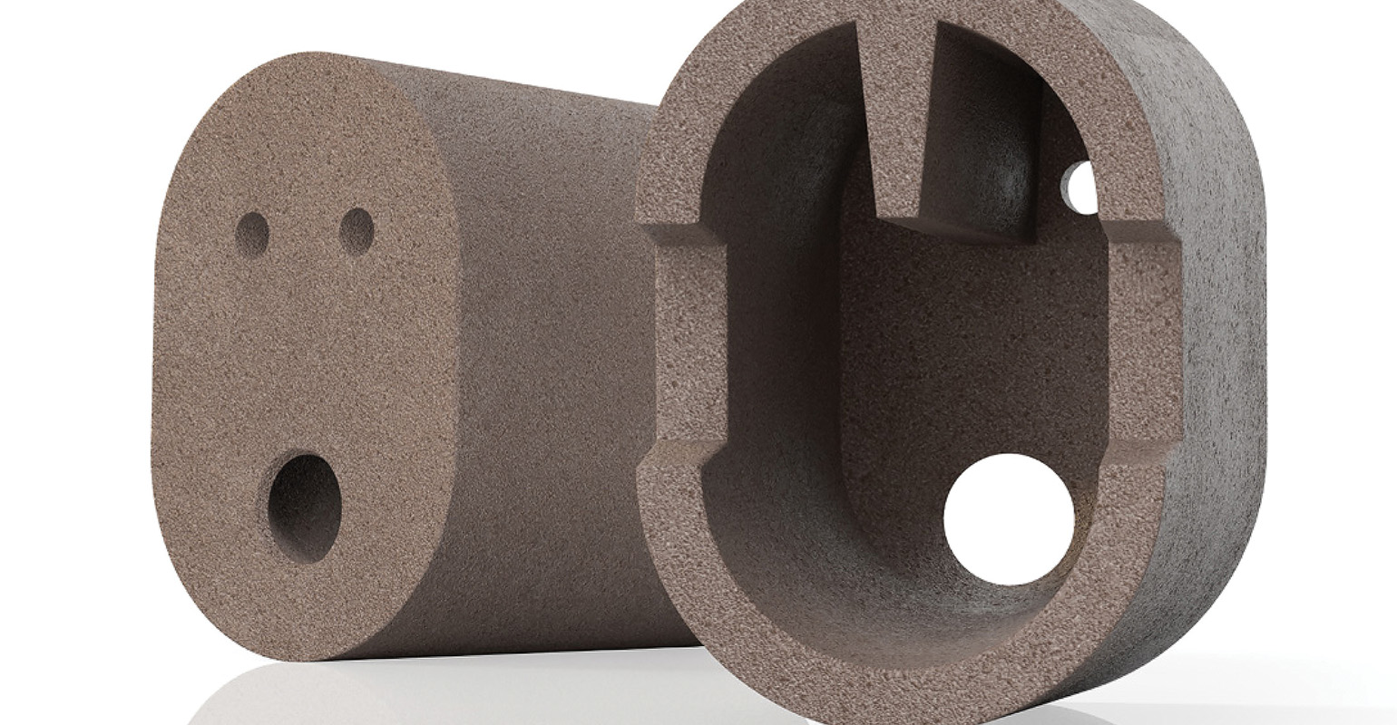 A Chemex one-piece side-feeder.