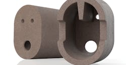 A Chemex one-piece side-feeder. A Chemex one-piece side-feeder.