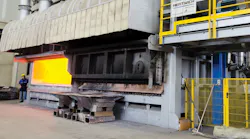 An Ecomelt PS multi-chamber melting furnace, one of three Hertwich Engineering furnace designs to be installed by Otto Fuchs KG, to recycle automotive aluminum scrap.