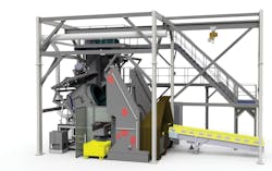 The Rösler RMT 70-F drum shotblasting installation at Federal-Mogul Burscheid GmbH, in Germany. The Rösler RMT 70-F drum shotblasting installation at Federal-Mogul Burscheid GmbH, in Germany.