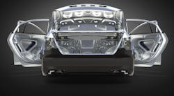 Automotive design and manufacturing are prompting to diecasters to take on more complex, lightweight, components for powertrain, chassis, and structural parts. Automotive design and manufacturing are prompting to diecasters to take on more complex, lightweight, components for powertrain, chassis, and structural parts.