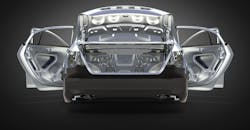 Automotive design and manufacturing are prompting to diecasters to take on more complex, lightweight, components for powertrain, chassis, and structural parts. Automotive design and manufacturing are prompting to diecasters to take on more complex, lightweight, components for powertrain, chassis, and structural parts.