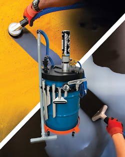 EasySwitch creates a vacuum with a minimal volume of compressed air. EasySwitch creates a vacuum with a minimal volume of compressed air.