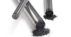 Cored wire offers a proven approach that is gaining acceptance for treating ductile iron: Alloys like magnesium, FeSi, rare earths, calcium, etc. are encased in steel sheathing and delivered in an easy-to-use package. Cored wire offers a proven approach that is gaining acceptance for treating ductile iron: Alloys like magnesium, FeSi, rare earths, calcium, etc. are encased in steel sheathing and delivered in an easy-to-use package.