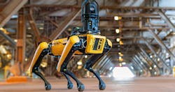 Boston Dynamics’ Spot agile robot. Boston Dynamics’ Spot agile robot.
