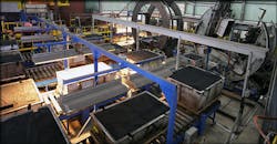 Penn-Mar Castings uses an air-set, no-bake molding process for castings supplied to refrigeration/air conditioning, pump/compressor, and motor/generator manufacturers. Penn-Mar Castings uses an air-set, no-bake molding process for castings supplied to refrigeration/air conditioning, pump/compressor, and motor/generator manufacturers.