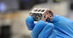 This aluminum 6061 engine block model demonstrates the high resolution and geometric control that can be produced in a new patent-pending binder jet 3D printing and sintering process developed by ExOne and Ford Motor Co. This aluminum 6061 engine block model demonstrates the high resolution and geometric control that can be produced in a new patent-pending binder jet 3D printing and sintering process developed by ExOne and Ford Motor Co.