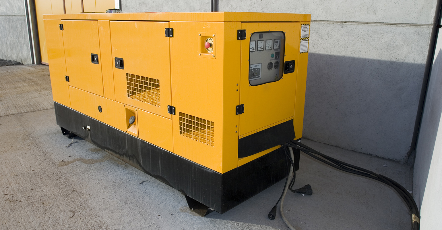 A typical, on-site generator.