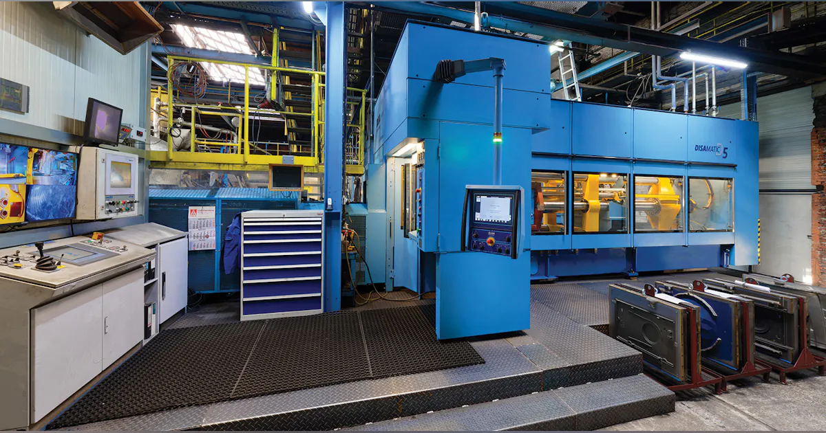 Disa Machine Foundry Layout Sixth Molding Line Planned at Lodge Cast Iron | DISA | Foundry ...