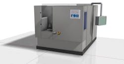 The high-pressure water jet deburring system FlexJet HD enables efficient deburring and cleaning in one work step. In addition to burrs and jamming chips, welding beads as well as layers of paint and scale can also be effectively removed. The high-pressure water jet deburring system FlexJet HD enables efficient deburring and cleaning in one work step. In addition to burrs and jamming chips, welding beads as well as layers of paint and scale can also be effectively removed.