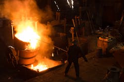 “A Midwest foundry that previously eliminated deoxidized iron - resulting in higher casting scrap rates - now has reduced its scrap rate from 3% to 1%, having instituted deoxidized iron.” “A Midwest foundry that previously eliminated deoxidized iron - resulting in higher casting scrap rates - now has reduced its scrap rate from 3% to 1%, having instituted deoxidized iron.”