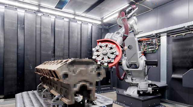 Robot-Powered, High-Tech Fettling and Grinding | FILL Machine ...