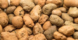 Macro photo of ceramic sand. Macro photo of ceramic sand.