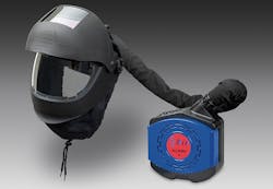 The Allegro EZ AIR Flex grinding/welding PAPR is a complete particulate system for industrial applications where combined respiratory, eye, and face protection are required. The Allegro EZ AIR Flex grinding/welding PAPR is a complete particulate system for industrial applications where combined respiratory, eye, and face protection are required.