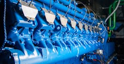 Combined Heat and Power (CHP) installations generally use natural gas-fueled engines to create alternative electric power supplies for industrial users.