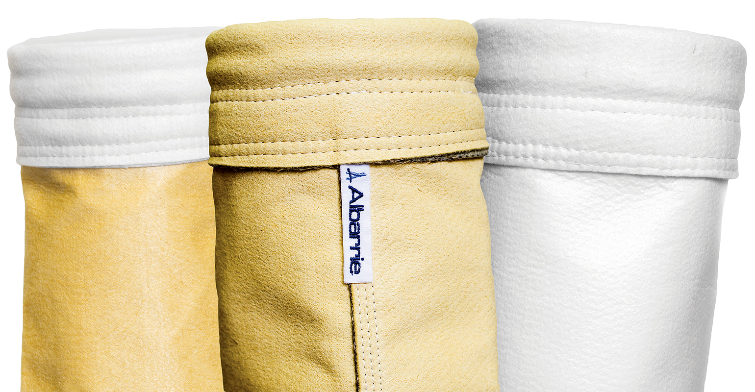 Albarrie Meteor spark-resistant filter bags.