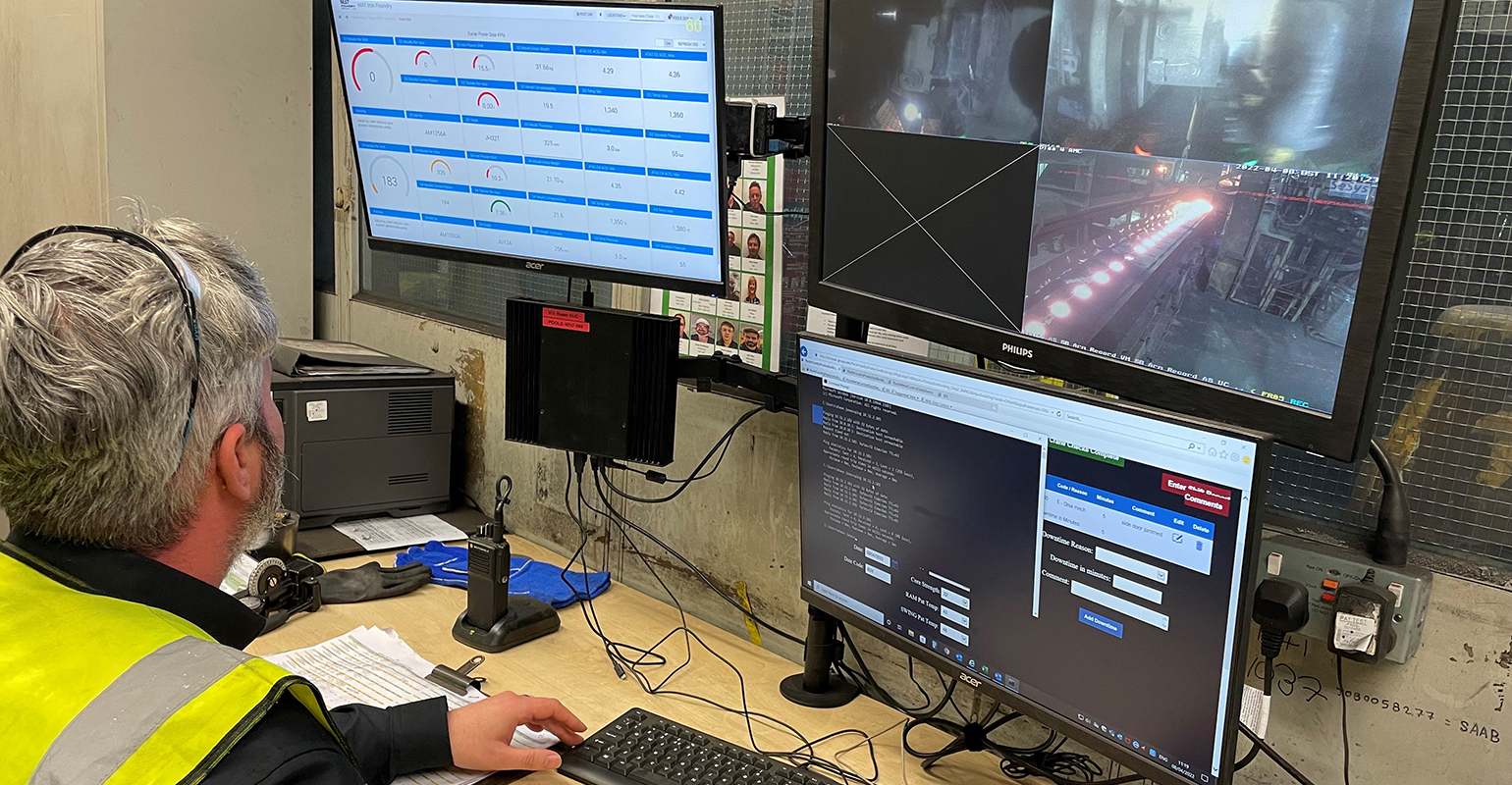 MAT Group&rsquo;s Eurac Poole iron foundry has used DISA's Monitizer | Discover to create a real-time, data-based view of its DISA molding process.