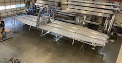 The torpedo ladle bricking machine reduces set-up time by two times and increases revenue during major repairs, improving ROI. The torpedo ladle bricking machine reduces set-up time by two times and increases revenue during major repairs, improving ROI.