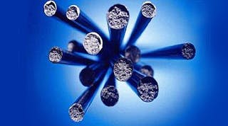 Cored-wire practice introduces a hollow wire filled with powder alloys to the lade to treat or inoculate molten iron.