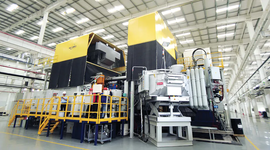 Hpdc Machine Icon Modular HPDC System Now Casting EV Components | ItalPresseGauss ...