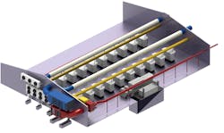 The LBG air-handling unit. The LBG air-handling unit.