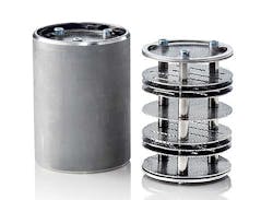 A Dexwet Filter inlet with the filter cartridge. A Dexwet Filter inlet with the filter cartridge.