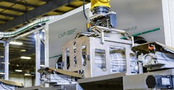 Godfrey & Wing porosity sealing operation. Godfrey & Wing porosity sealing operation.