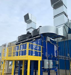 The Robovent Senturion is a flexible and versatile industrial dust collector, with a modular design that allows quick customization to individual plants&rsquo; specifications &mdash; and delivering high performance in demanding plant conditions.