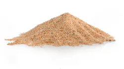 A pile of industrial sand.