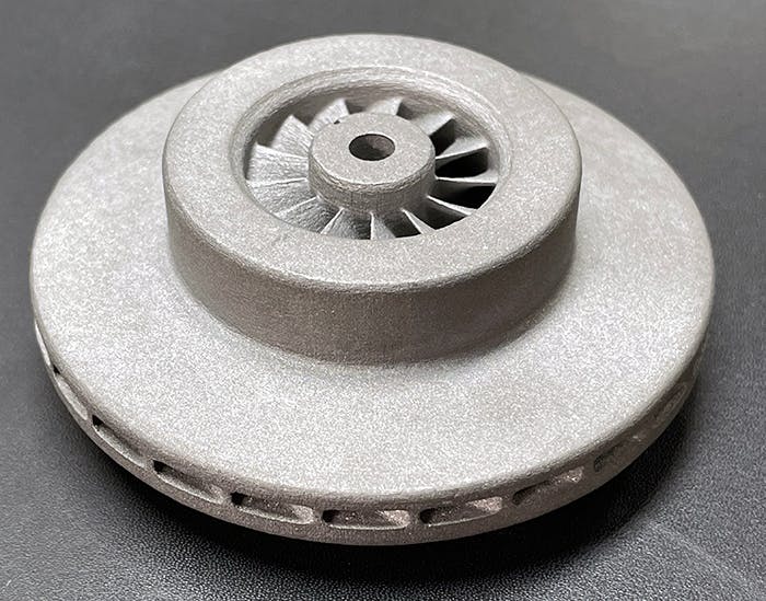 Titanium alloy Ti64 is now customer-qualified on Desktop Metal&rsquo;s Production System&trade; binder-jet additive manufacturing system, in collaboration with TriTech Titanium Parts LLC.