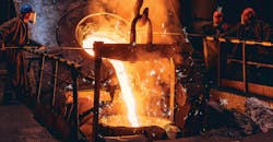 Conventionally melted iron contains 4-10 PPM of free oxygen, which makes it difficult to cast quality parts. Deoxidized iron contains close to 1 PPM free oxygen – minimizes casting surface and sub-surface defects. Conventionally melted iron contains 4-10 PPM of free oxygen, which makes it difficult to cast quality parts. Deoxidized iron contains close to 1 PPM free oxygen – minimizes casting surface and sub-surface defects.