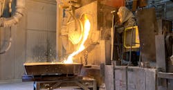 American Flux, a producer of ESR flux and molybdenum refining agents, installed two, 300-kW Inductotherm VIP® Power-Trak® units, and one Melt-Manger Plus® control system for each power unit; as well as a new, cooling water system. American Flux, a producer of ESR flux and molybdenum refining agents, installed two, 300-kW Inductotherm VIP® Power-Trak® units, and one Melt-Manger Plus® control system for each power unit; as well as a new, cooling water system.