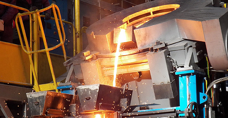 2.5-t VCAP tapping stage for IN625 alloy.