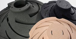 3D-printed sand cores. 3D-printed sand cores.