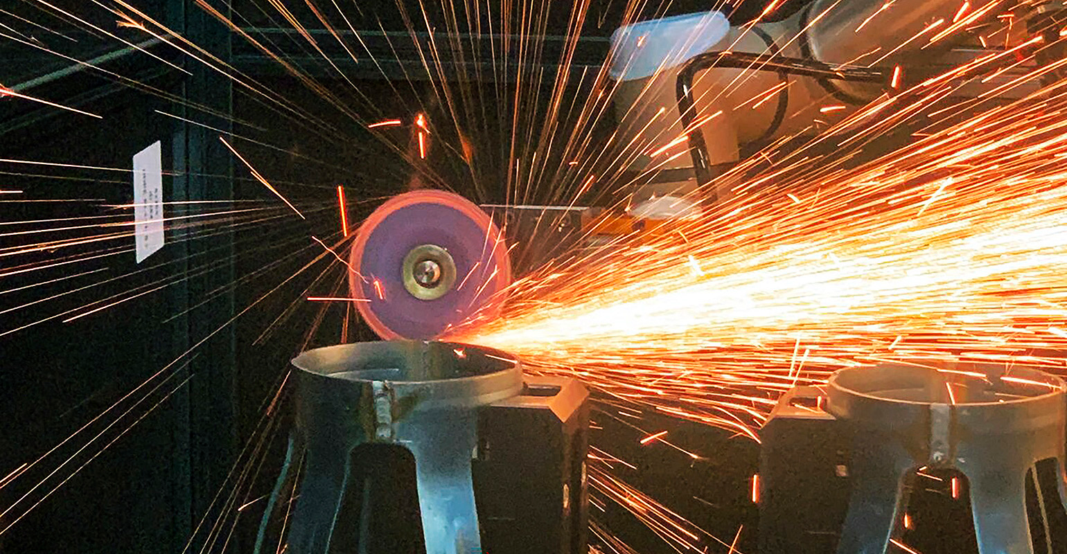 CompliantAngle Grinding Tool ATI Industrial Automation Foundry